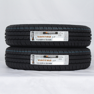 155/80R14 88/86N HANKOOK ハンコック VANTRA LT RA18 23年製 正規品 送料無料 2本税込 \13,400 より 2