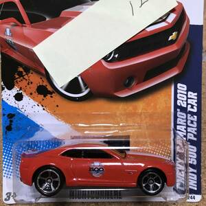 120] CHEVY CAMARO 2010 INDY 500 PACE CAR ベーシックカー【ホットウィール】 