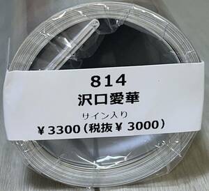 沢口愛華 2024年カレンダー（直筆サイン）