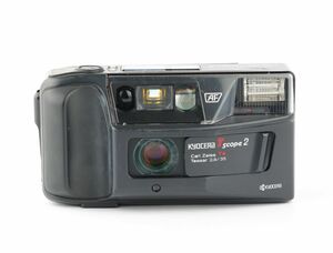04048cmrk KYOCERA T Scope 2 Carl Zeiss Tessar 35mm F2.8 T* コンパクトカメラ