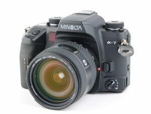 03608cmrk MINOLTA α-7 + AF 24-105mm F3.5-5.6 AF一眼レフ フイルムカメラ 標準レンズ αマウント