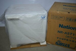 未使用/保管品☆１ドア冷蔵庫（内容積49Ｌ）ホワイト NR-A5T1-W 49Ｌ ナショナル★9978