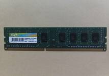 ME38-5【動作品】Silicon Power DDR3-1333 4GB×1枚【送料無料】PC3-10600 デスクトップPC用 SP004GBLTU133N02 non-ECC Unbuffered_画像1