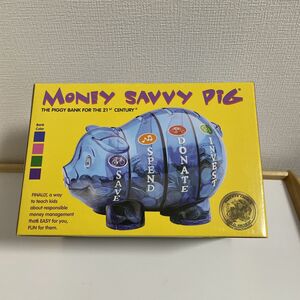 Money savvy pig 貯金箱★新品未使用　豚の貯金箱　ピギーちゃん