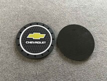 ★シボレー CHEVROLET★22★ドリンクホルダー　コースター　2個セット　直径70ｍｍ　シリコーン製　カップパッド_画像5