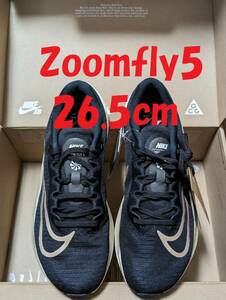 【送料込】DM8968 002 26.5cm Nike Zoom Fly 5 ナイキ ズーム フライ 5 black gold 黒 ブラック ゴールド 金 265 26.5