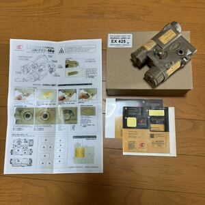 element エレメント AN/PEQ-16a TANカラー marsoc usmc kit + 実物 Pattern Generators レンズキャップ