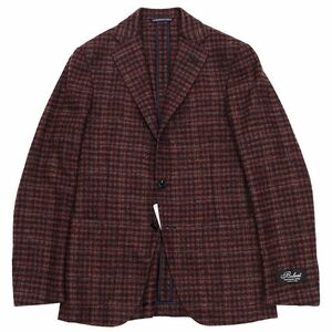 L04112 新品 Belvest/JACKET IN THE BOX ウールナイロン ジャケット【サイズ：44】レッド/ネイビー/キャメル 定価275000円 ベルベスト