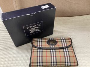 ☆Burberrys バーバリーズ ポーチ クラッチバッグ ノバチェック BURBERRY バーバリー 