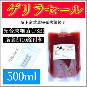 最安値？！培養酵母10錠付！PSB(光合成細菌) 500ml入り