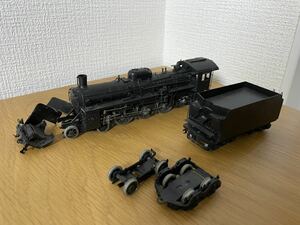 ジャンク　天賞堂　HOゲージ 蒸気機関車 鉄道模型 JNR4-6-2 C55 1981 シリアルナンバーあり　