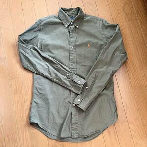  Ralph Lauren long sleeve shirt POLO shirt military 