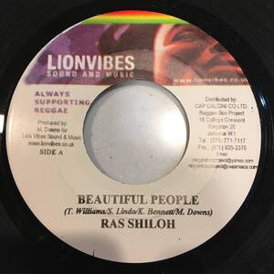 Ras Shiloh / Beautiful People　[Lionvibes Sound And Music - 1020]