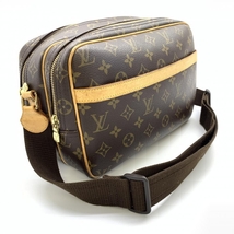 LOUIS VUITTON ルイヴィトン M45254 リポーターPM モノグラム レディース ショルダーバッグ 斜め掛け ブラウン 廃盤品 管理RT35412_画像2