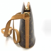 LOUIS VUITTON ルイヴィトン M51290 ドルーオ モノグラム レディース ショルダーバッグ 斜め掛け ブラウン 廃盤品 管理RT35574_画像3