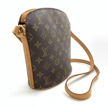 LOUIS VUITTON ルイヴィトン M51290 ドルーオ モノグラム レディース ショルダーバッグ 斜め掛け ブラウン 廃盤品 管理RT35574_画像2