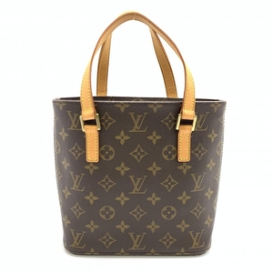 LOUIS VUITTON ルイヴィトン M51172 ヴァヴァンPM モノグラム レディース ハンドバッグ ミニトート ブラウン 廃盤品 管理RT35575