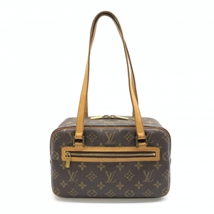 LOUIS VUITTON ルイヴィトン M51182 シテMM モノグラム レディース ショルダーバッグ 肩掛け ブラウン 廃盤品 管理RT35684