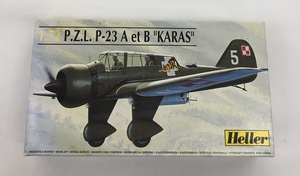 エレール Heller 1.72 P.Z.L. P-23 A et B KARAS 80247 プラモデル 軍用機 未使用品