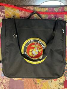 米軍海兵隊 USMC マリーン ミリタリー ブルードレス スーツケース ガーメントバッグ