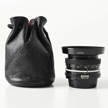 【美品】Nikon AI Nikkor 20mm F4 レンズフィルター・フード・レザーケース付 ニコン ニッコール 35mm判 一眼レフ_画像1