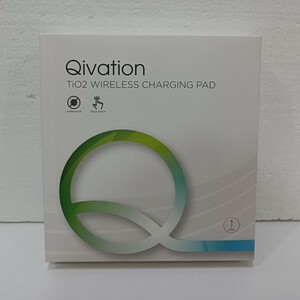 【送無】Qivation TiO2 多機能デスクランプ ワイヤレス充電器 LED ランプ 3 輝度レベル 電話スタンド y1101-1