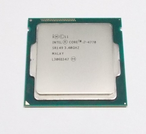 Intel Core i7-4770　4コア8スレッド LGA1150 動作品　即決　送料無料