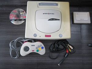 SEGA セガサターン SS 本体 HSTー3220【ジャンク／部品取り】YO12004NU【送料無料／匿名配送】