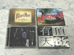 B'z 松本孝弘 CD+DVD 4点セット Blues Ｍａｎ/DINOSAUR/声明/有頂天 初回限定盤 帯有含 【中古】YE12049UC【送料無料／匿名配送】