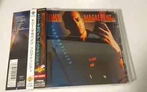 【テクニカルギタリスト】TONY MACALPINEのChromaticity国内帯付き廃盤CD。