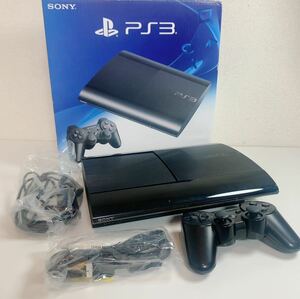 SONY PlayStation3 CECH-4300C チャコールブラック 500GB コントローラー付き 通電確認済み SY