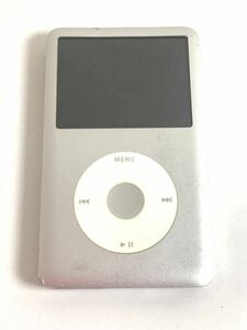 【ジャンク】iPod classic A1238 シルバー 80GB 通電、動作未確認 ② IK