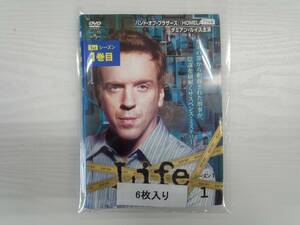 YD4318　DVD【Life 真実へのパズル シーズン1 1～6 (全6枚)】☆（出演ダミアン・ルイス他）☆現状渡し※