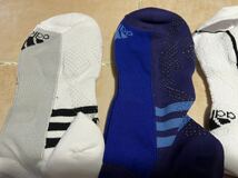 adidas アディダス　スポーツソックス４本セット　機能性ソックス　未使用品_画像3