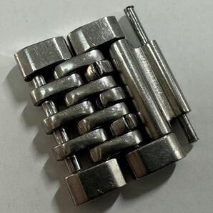 オメガ 1037 コマ ステンレスベルト OMEGA vintage stainless steel bracelet parts 193-2の画像2