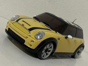 京商 ミニッツ BMW ミニクーパーS イエロー ルーフチェッカー ボンネットストライプ KYOSHO MINI COOPER S