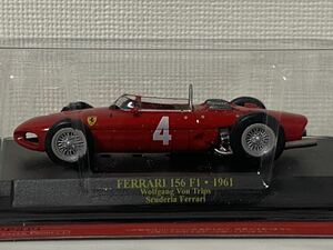 アシェット 1/43 フェラーリ 156 F1 1961 レッド #4 Hachette Ferrari Wolfgang Von Trips Scuderia Ferrari