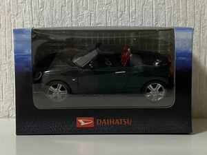 ダイハツ コペン セロ ブリティッシュグリーンマイカ プルバックカー カラーサンプル DAIHATSU COPEN CERO