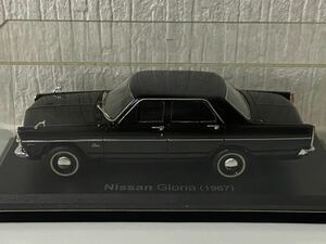 アシェット 1/43 国産名車コレクション 日産 グロリア 1967 ブラック HACHETTE NISSAN GLORIA