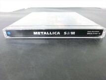 【KM06-79】【送料無料】METALLICA S&M ～シンフォニー&メタリカ～/国内盤 2枚組 CD/洋楽/※割れ有_画像7