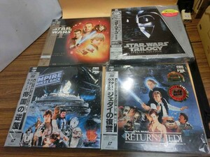 【HW57-87】【80サイズ】▲未検品/STAR WARS スターウォーズ LDまとめてセット/レコード/コレクターズセット 特別篇 ワイド 他