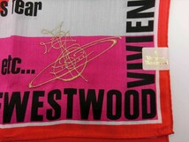 G【AY3-72】【送料無料】VivienneWestwood/ヴィヴィアンウエストウッド/ハンカチ/スカーフ_画像3