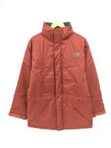 T12/531 THE NORTH FACE ザ・ノースフェイス アウトドア Ｗジップ 中わた入り ジャケット L レッドブラウン_画像1