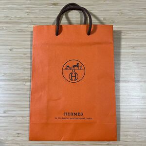 エルメス 紙袋 HERMES ショッパー 29×21×8.5 ショップ袋 オレンジ