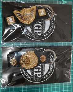 新日本プロレス NJPW IWGPチャンピオンベルト　ストラップ　新品未開封　2個 