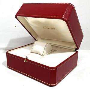 (志木)Cartier/カルティエ 純正 腕時計 ケース 空箱 化粧箱 BOX ボックス 赤 レッド