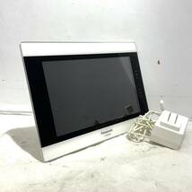 (志木)動作品★Panasonic/パナソニック VIERA プライベート ビエラ ポータブルテレビ SV-ME7000 ホワイト 白 地デジ アンテナ付 (o)_画像1