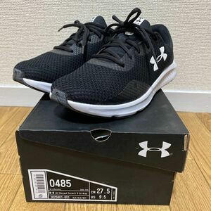 UNDER ARMOUR アンダーアーマー スポーツシューズ ランニングシューズUAチャージド パスート3 メンズ 27.5cm 3025801 ブラック