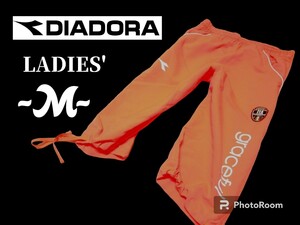  прекрасный товар женский M*DIADORA*6 минут длина брюки neon orange 