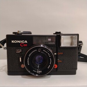 M12012 KONICA コニカ C35 HEXANON 38mm f2.8 カメラ フィルムカメラ ★動作未確認★ジャンク品